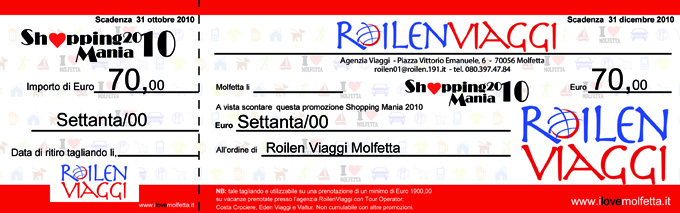 MOLFETTA - Shopping Mania 2010 - I Love Molfetta